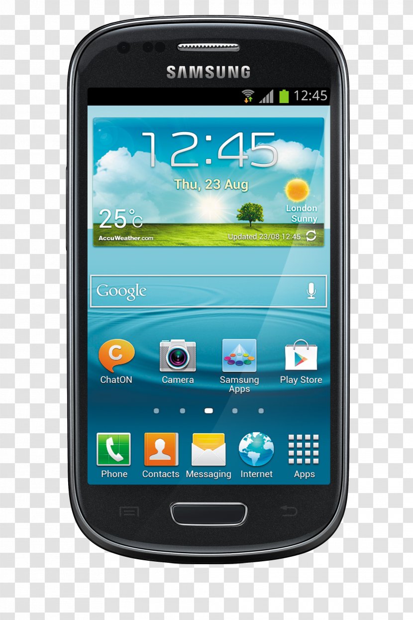 Samsung Galaxy S III Telephone Android Super AMOLED - Electronic Device Transparent PNG