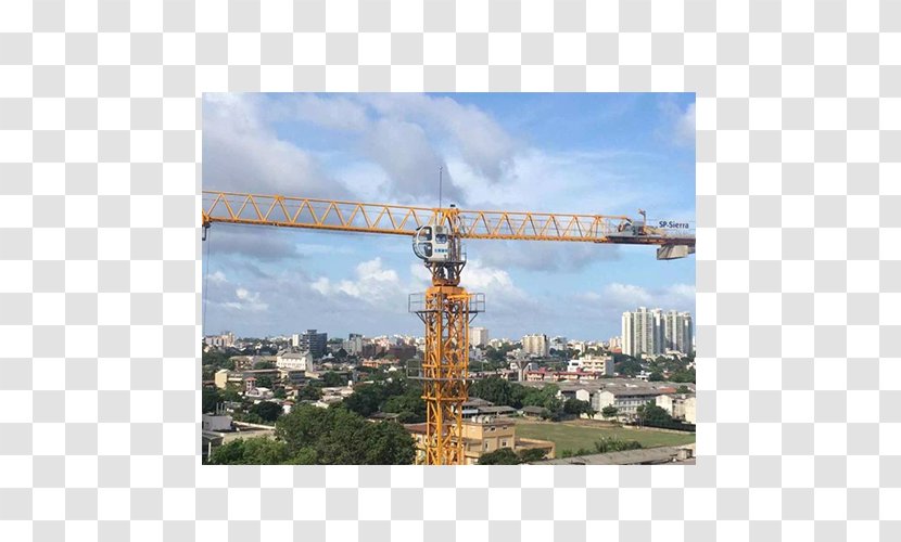 Crane Cần Trục Tháp Architectural Engineering Manufacturing Hoist - Heavy Machinery Transparent PNG