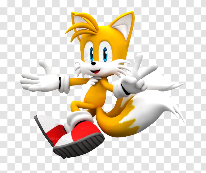 Tails Nine-tailed Fox Sonic The Hedgehog Knuckles Echidna - Vertebrate - Nine Tailed Transparent PNG