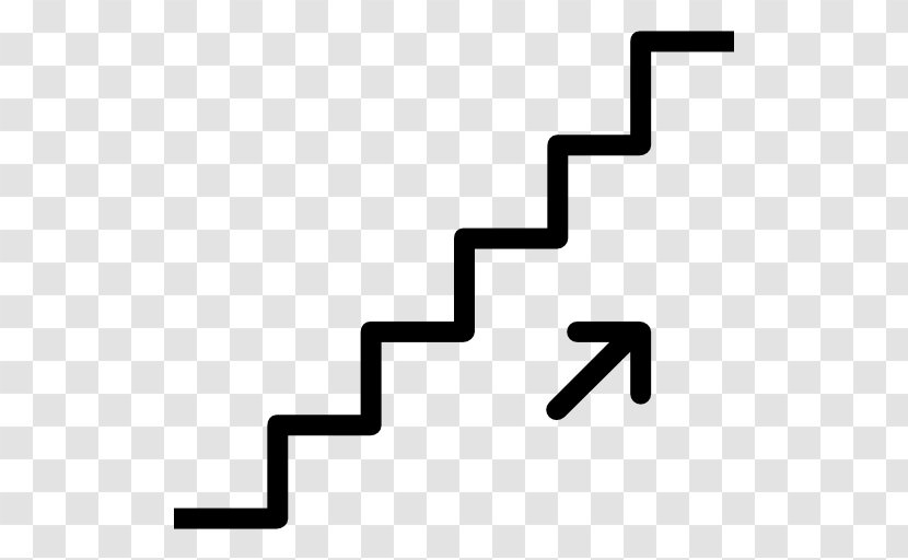 Brand Rectangle Area - Stairs - Black Transparent PNG
