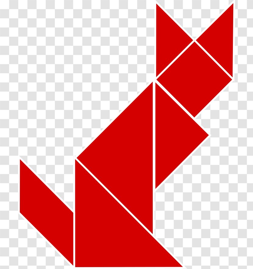 Tangram T-shirt Puzzle Game Geometric Shape Transparent PNG