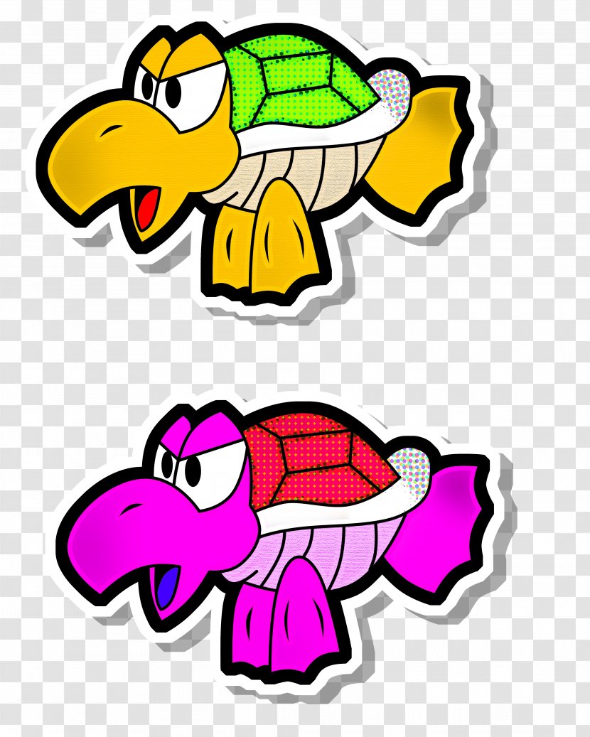 Clip Art Minecraft Pixel Image - Paper Mario - Franklin The Turtle Treehouse Transparent PNG