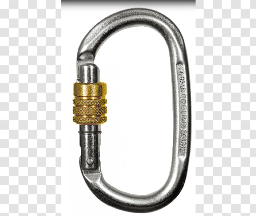 Carabiner 01504 - Brass - Tecnology Transparent PNG