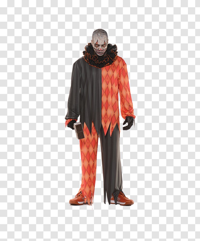 Halloween Costume Evil Clown - Dress Transparent PNG