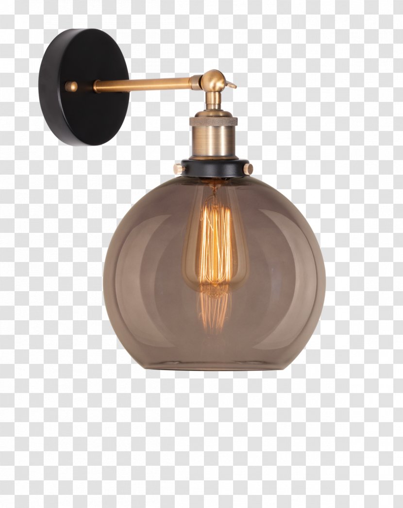 ALTAVOLA DESIGN Kinkiet New York Loft 2 Lampa Wisząca Argand Lamp Glass - Lighting Transparent PNG