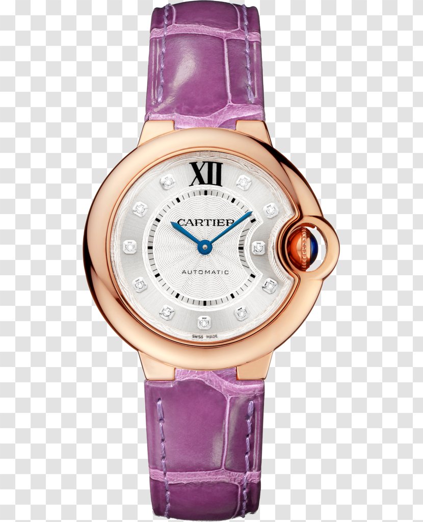 Cartier Ballon Bleu Watch Jewellery Strap Transparent PNG