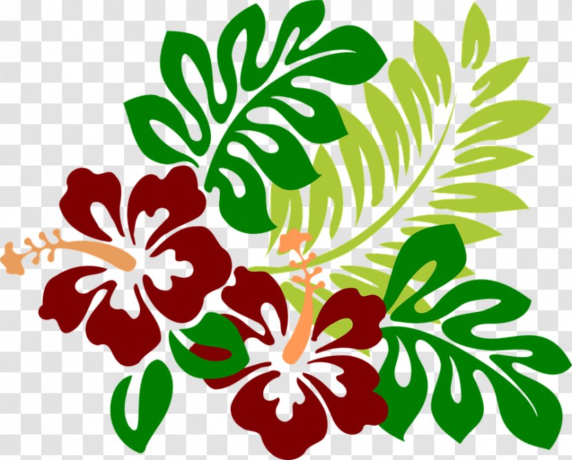 Hawaii Hibiscus Clip Art - Hawaiian - 90 Transparent PNG