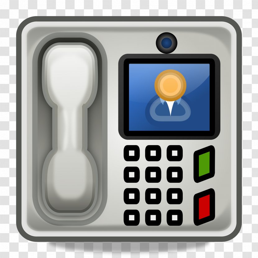 Intercom Telephone Clip Art - Communication - Video Icon Transparent PNG