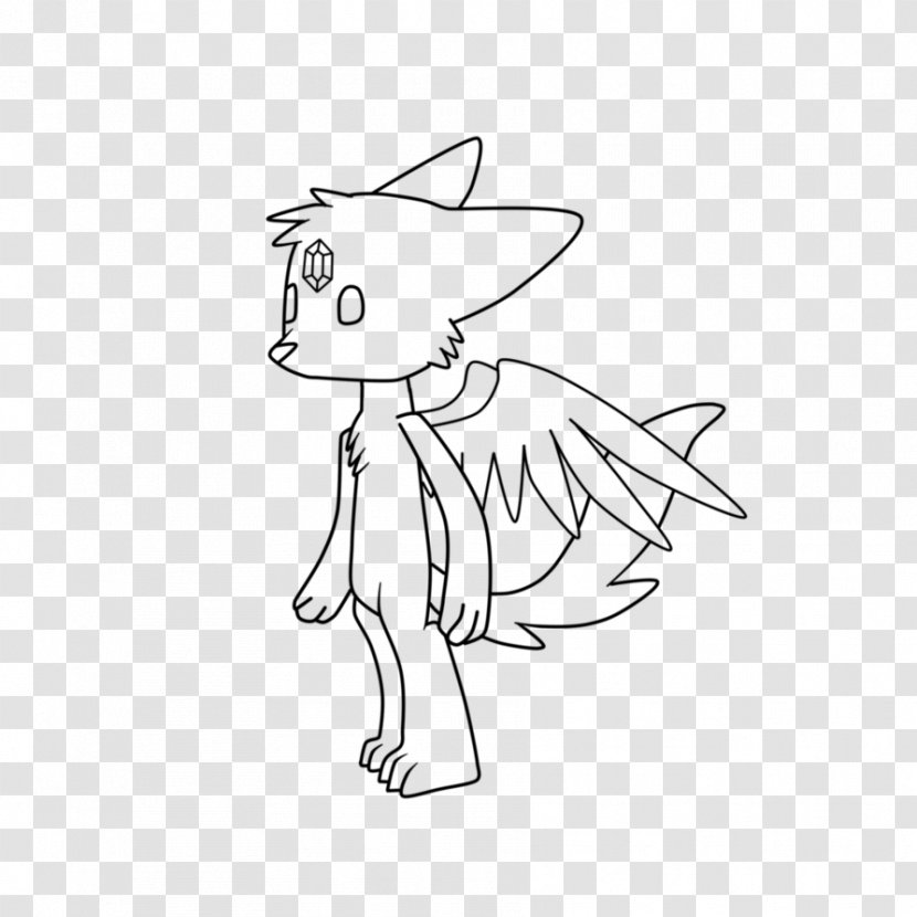 Mammal Line Art Cartoon Sketch - Heart - 2d Bird Transparent PNG