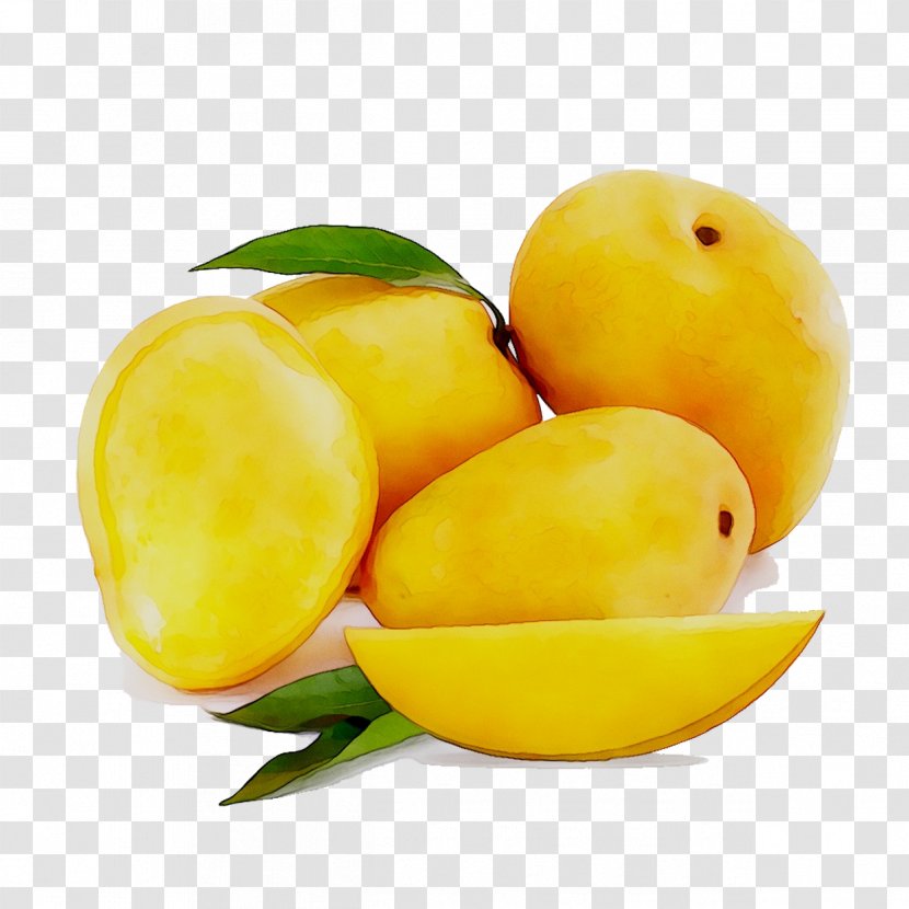 Alphonso Mango Fruit Mangifera Indica Totapuri - Natural Foods - Yellow Transparent PNG