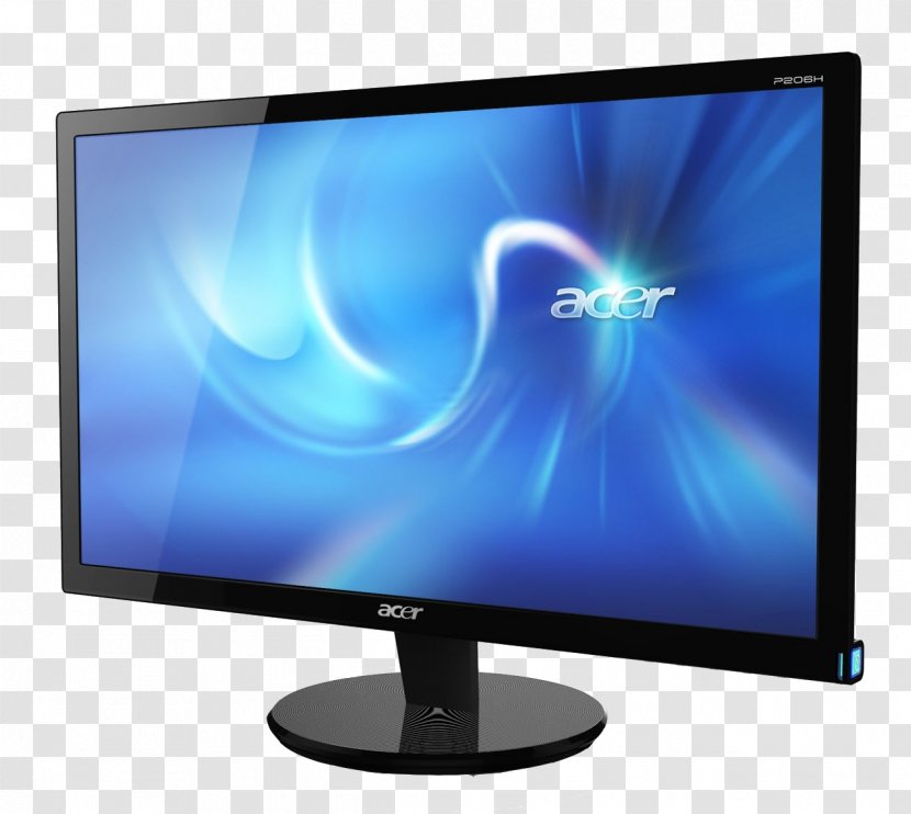 Computer Monitors LED-backlit LCD Liquid-crystal Display Light-emitting Diode Acer - Television Set Transparent PNG