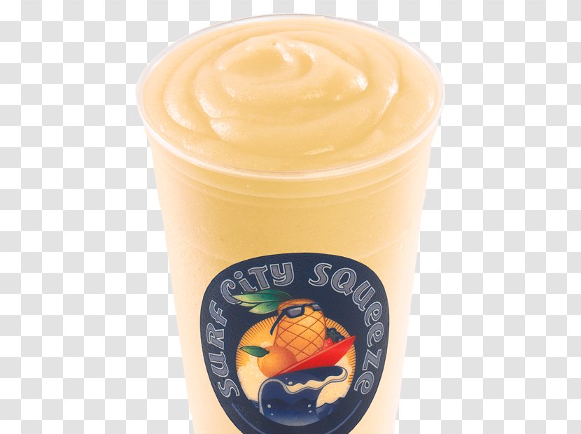 Smoothie Juice Slush Lemonade Surf City Squeeze - Banana In Coconut Milk Transparent PNG