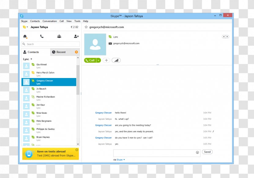 Skype For Business Microsoft Web Page Instant Messaging - Number - Lync 2013 Transparent PNG