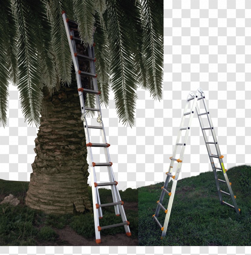 Ladder Stairs Plastic Recycling Aluminium Transparent PNG