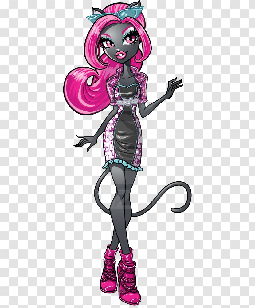 Monster High Friday The 13th Catty Noir Doll Boo York Bloodway City Schemes Nefera De Nile - Werecat Transparent PNG