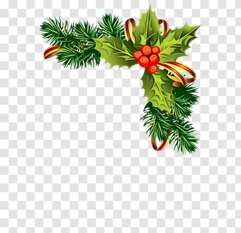 Christmas Tree Red - Western Yew - Decoration Lodgepole Pine Transparent PNG