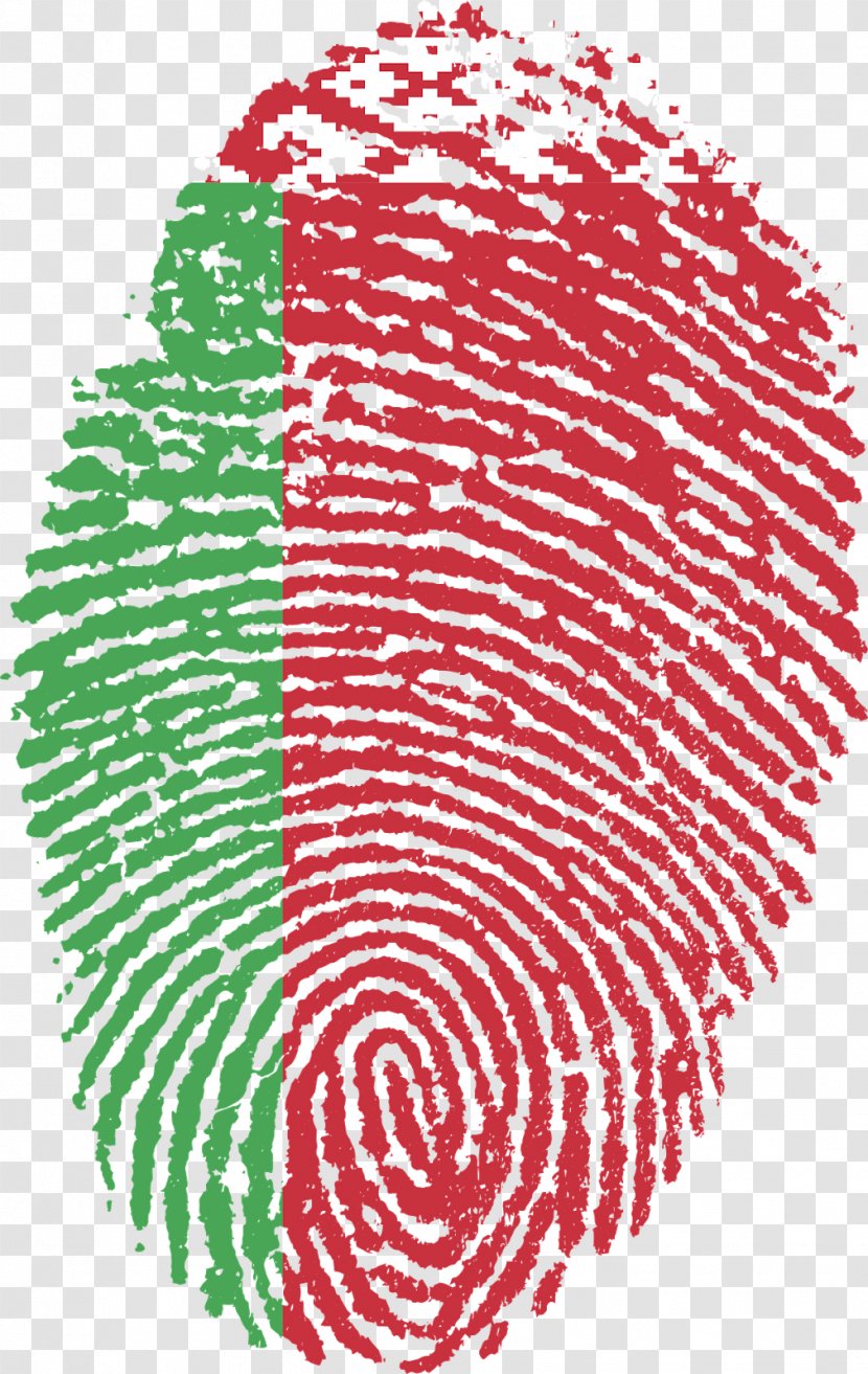 Flag Of Haiti United States China Libya - Kazakhstan - Finger Print Transparent PNG