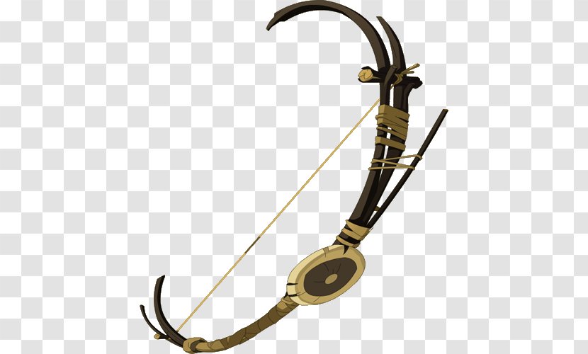 Dofus Ranged Weapon Archer Bow - Dagger Transparent PNG