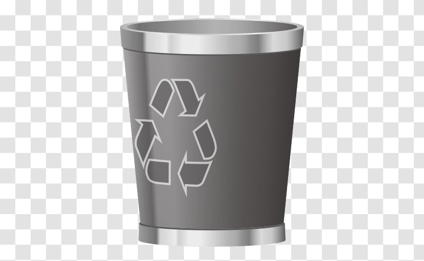 Rubbish Bins & Waste Paper Baskets Emoji Recycling Bin - Viber Transparent PNG