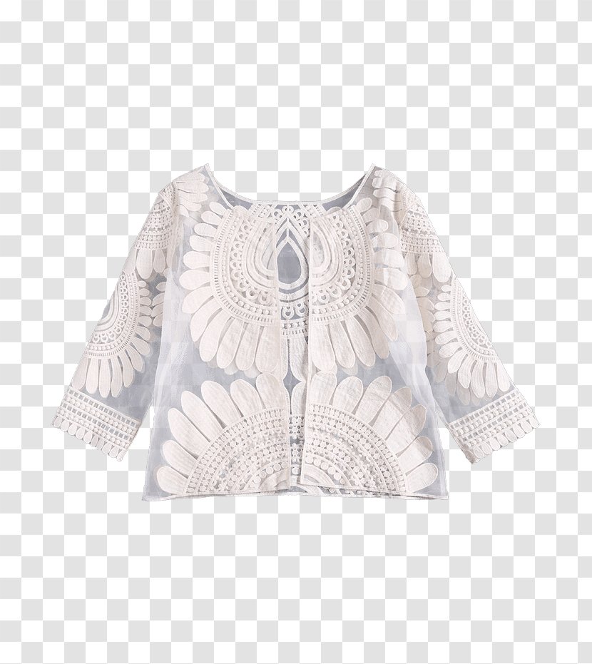 Cardigan Sleeve Blouse Shoulder Wool Transparent PNG