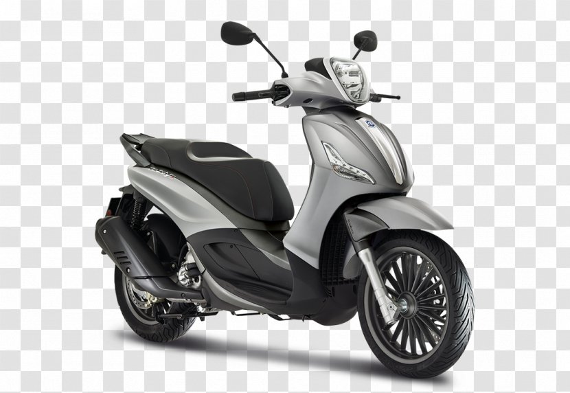 Piaggio Beverly Scooter Motorcycle Traction Control System - Vespa Transparent PNG