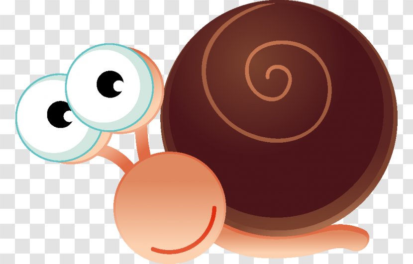 Orthogastropoda Snail Clip Art - Chocolate Transparent PNG