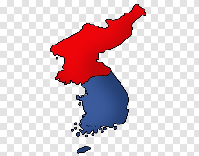North Korea–South Korea Relations Korean Map - Area Transparent PNG