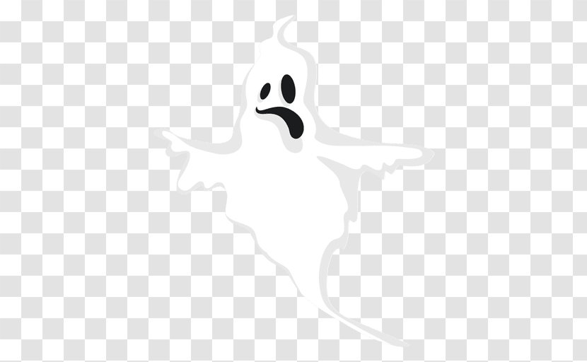 Water Bird Vertebrate Clip Art - White Ghost Transparent PNG