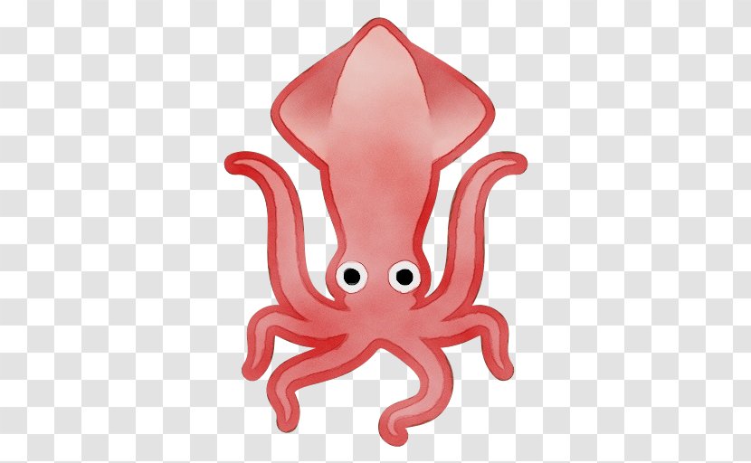Octopus Cartoon - Vampire Squid - Material Property Seafood Transparent PNG