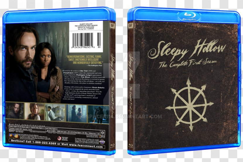 Blu-ray Disc DVD Sleepy Hollow - Season 1 - HollowSeason 3 Xbox OneDvd Transparent PNG