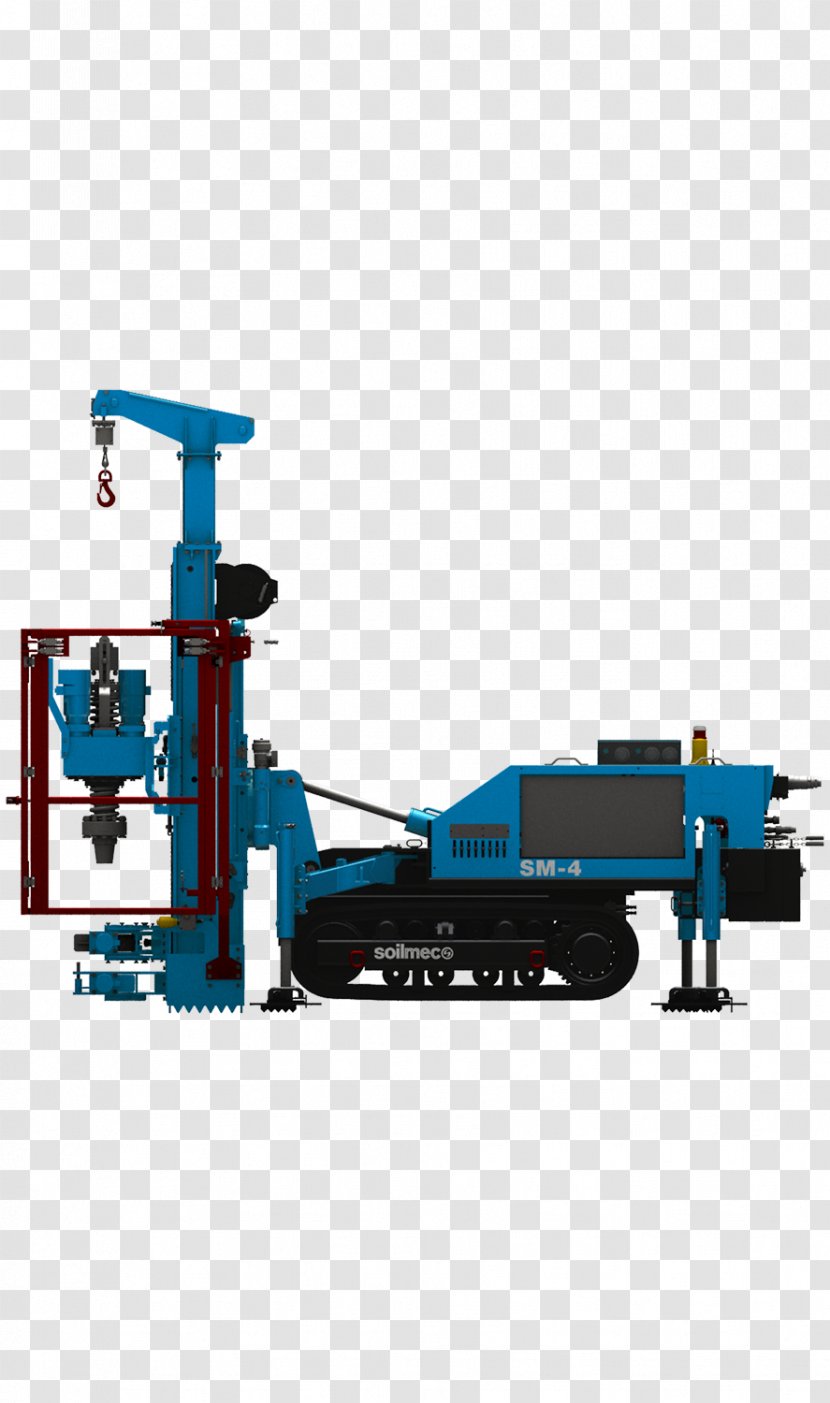 Soilmec Augers Machine Drilling Rig Cesena - Vehicle - Quality Transparent PNG