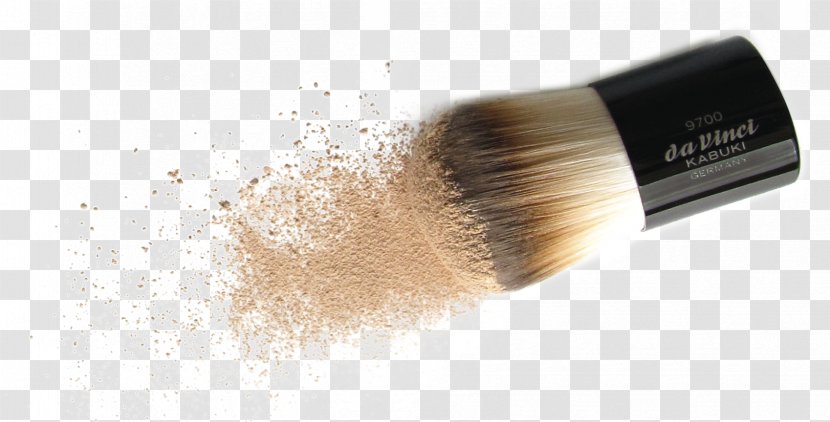 Cosmetics Make-Up Brushes Face Powder - Art - Makeup Brushe Transparent PNG