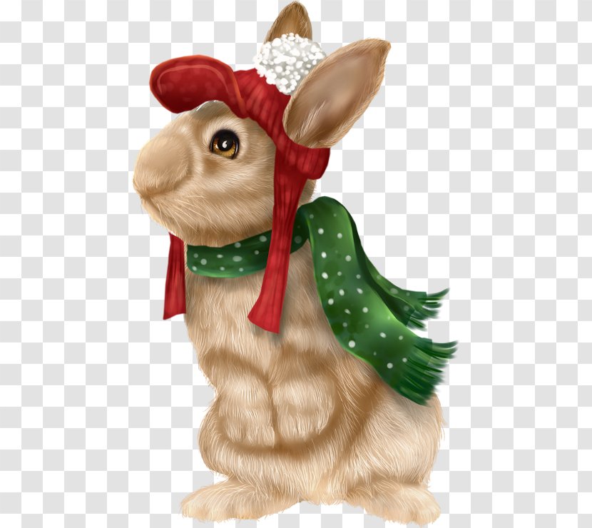 Christmas Day Easter Animal Image Rabbit - Tree - Ornament Transparent PNG