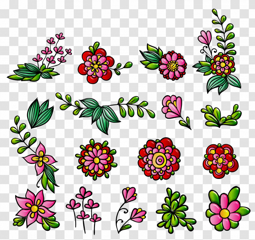 Floral Design Transparent PNG