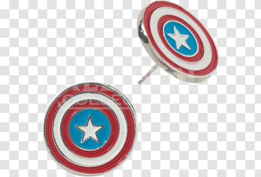 Earring Captain America Spider-Man Iron Man Body Jewellery - Clothing Transparent PNG