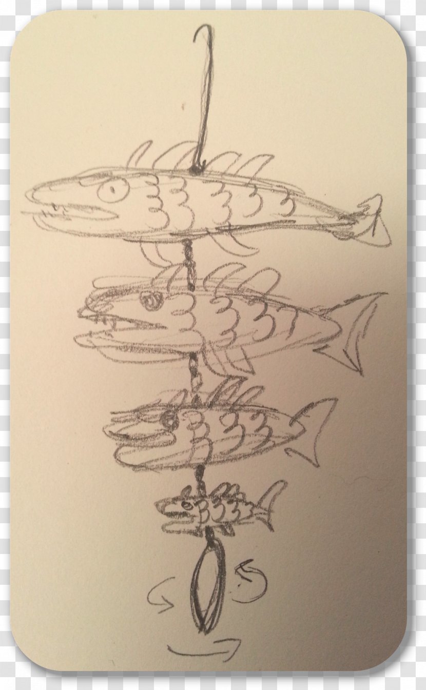 Drawing /m/02csf Font - Fish Sketch Transparent PNG