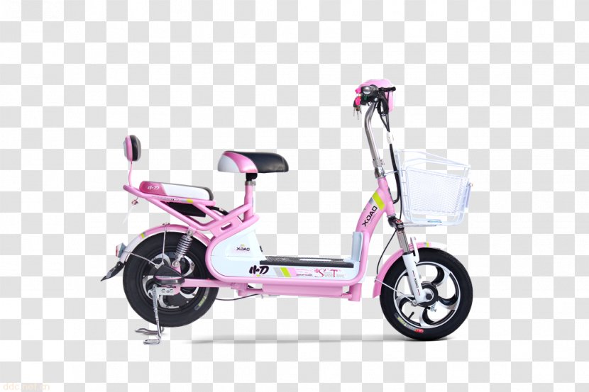 Bicycle Motorized Scooter Tricycle - Electric Motor Transparent PNG