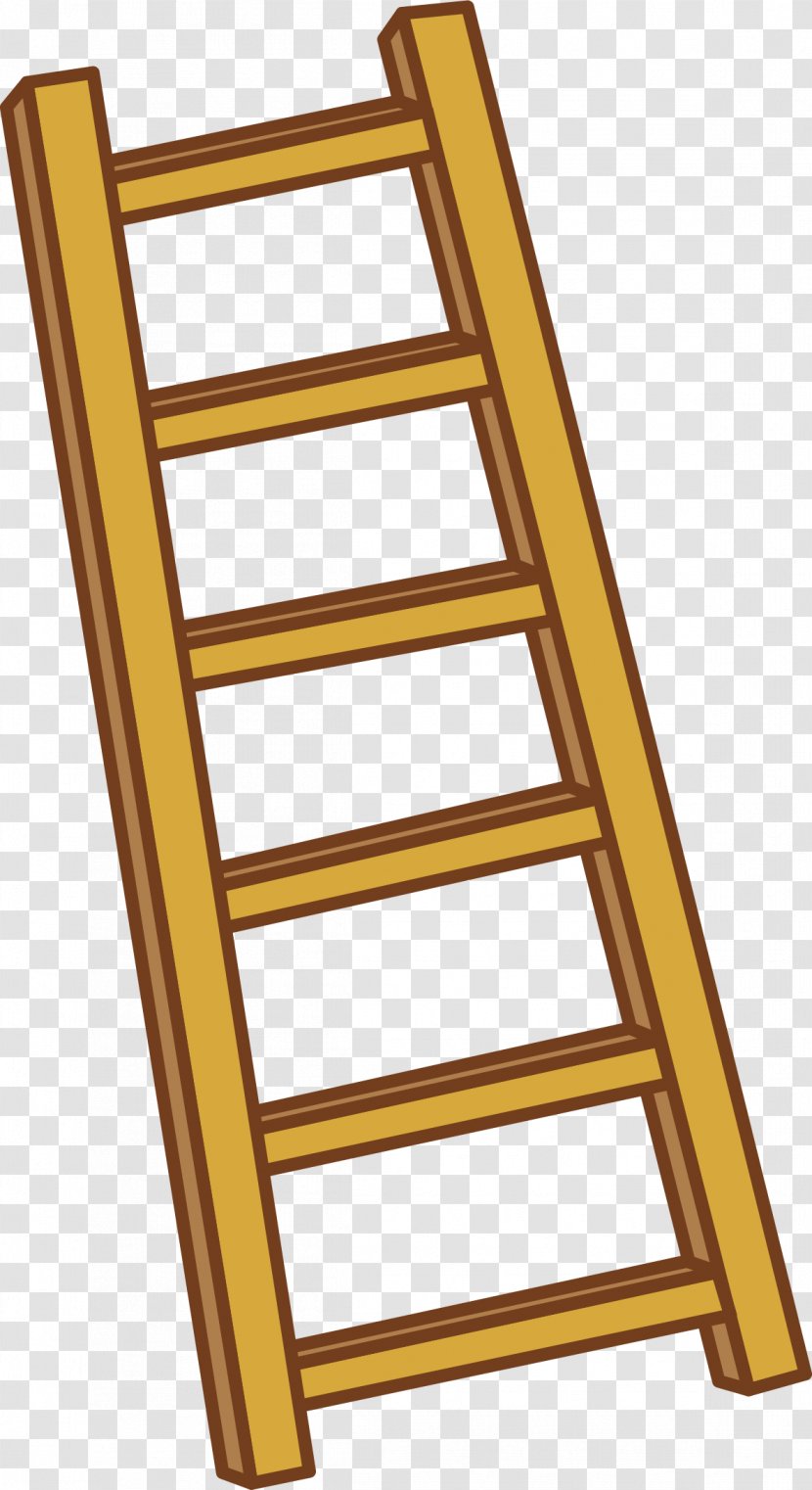 Ladder Clip Art - Wood - Vector Element Transparent PNG