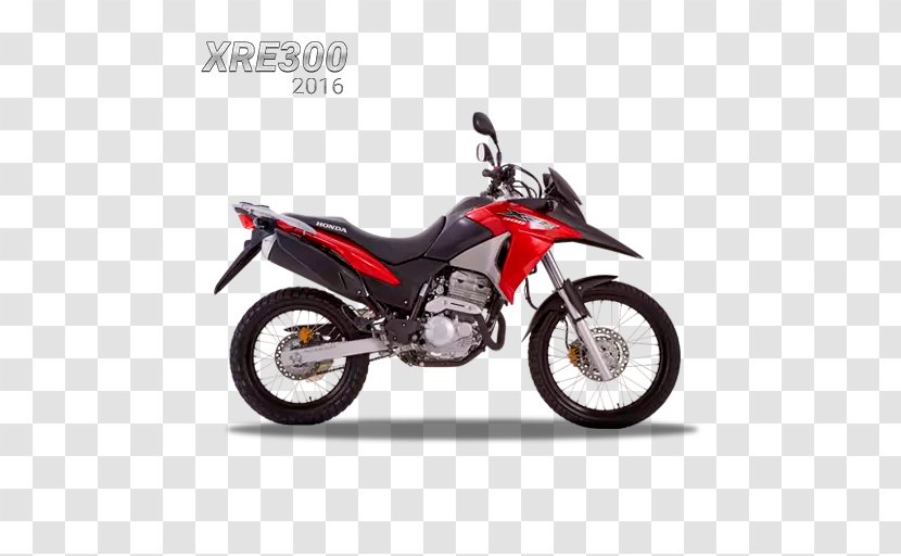 Honda XRE300 Dual-sport Motorcycle - Wheel Transparent PNG