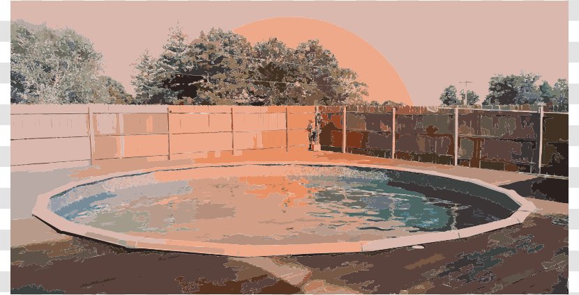 Swimming Pool Natatorium Fence Clip Art - Bedroom - Momentum Cliparts Transparent PNG