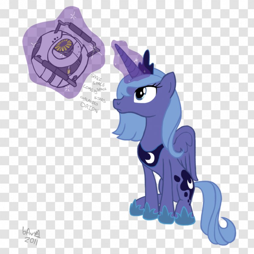 Pony Princess Luna Fluttershy Image Horse - Purple Transparent PNG