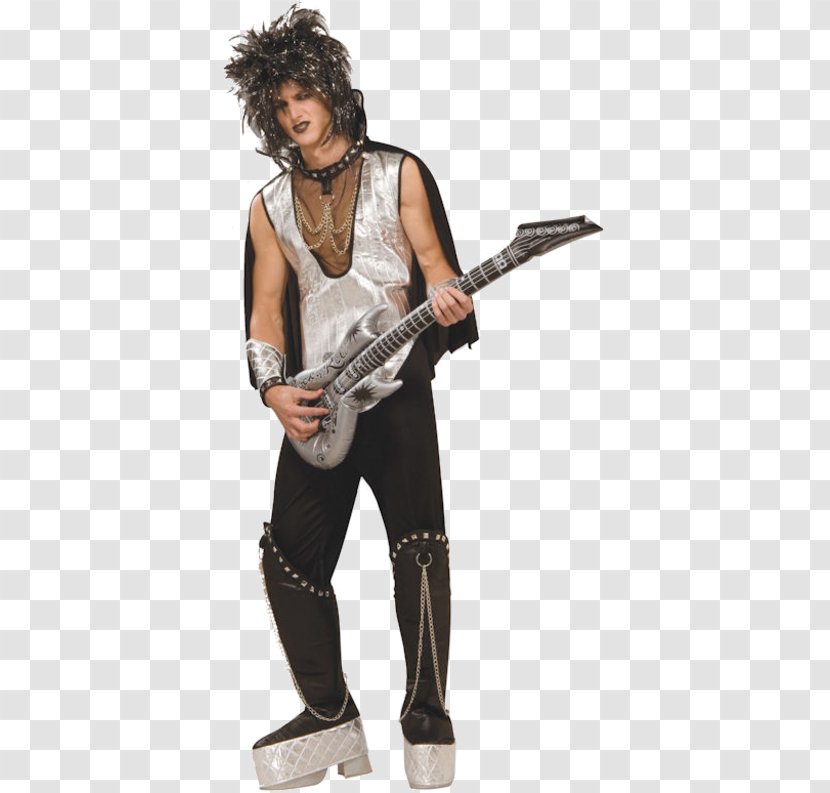 1980s Halloween Costume 1970s Clothing - Guitarist - 80 S Costumes Transparent PNG