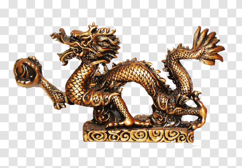 China Chinese Dragon Statue Transparent PNG