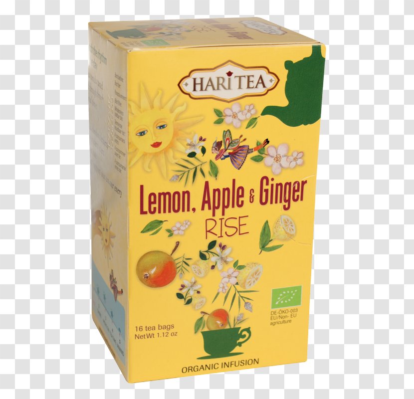 Herbal Tea Lemon Ginger Cymbopogon Citratus - Vegetarian Food Transparent PNG