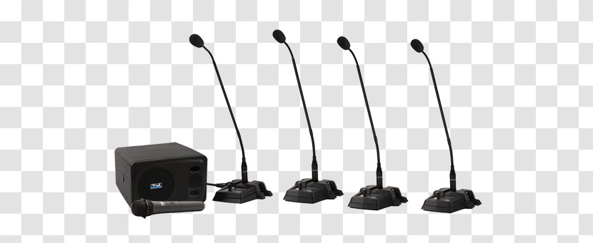 Wireless Microphone Conference System Sound Public Address Systems - Loudspeaker Transparent PNG