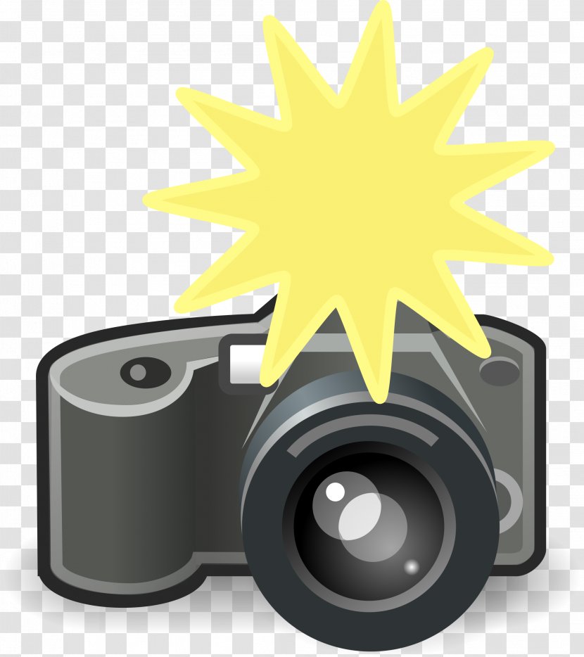 Clip Art Openclipart Digital Cameras Single-lens Reflex Camera - Hardware Transparent PNG