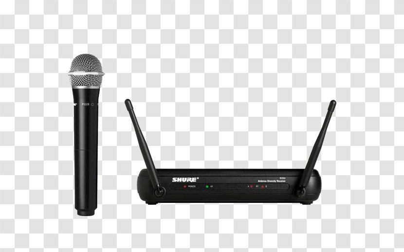 Wireless Microphone Shure SM58 - Pg58 - SM57 Transparent PNG