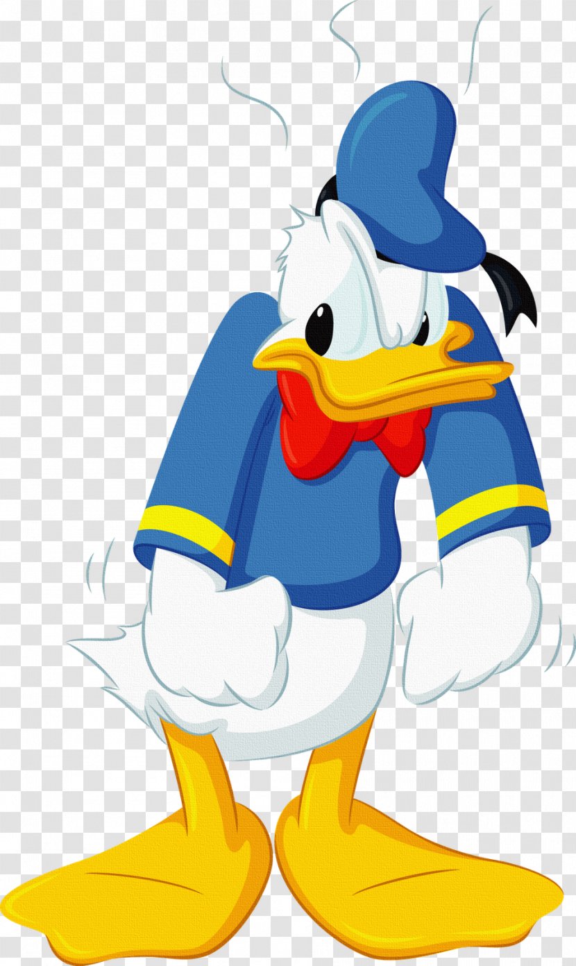 Donald Duck Daisy Mickey Mouse Minnie Pluto - Water Bird Transparent PNG