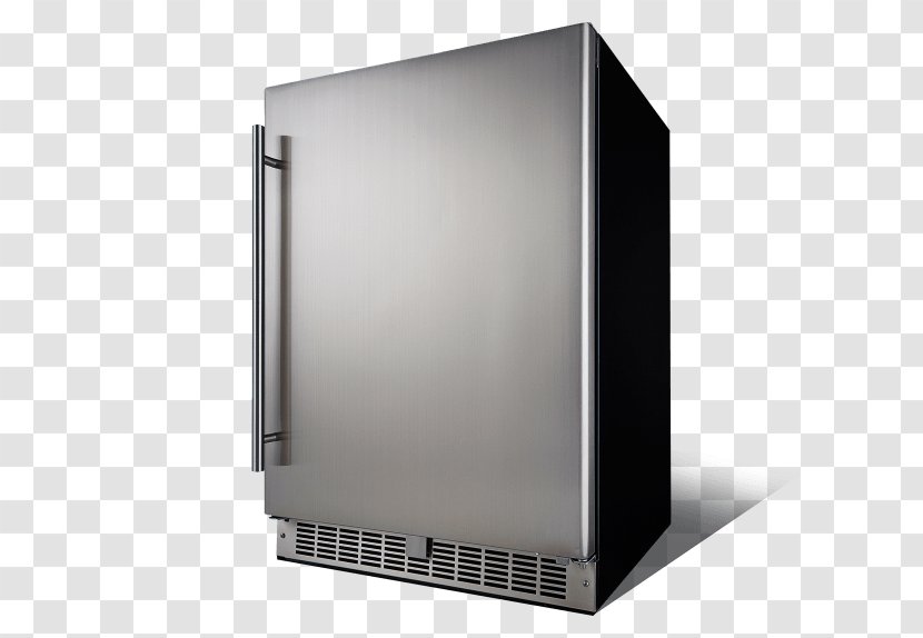 Home Appliance Danby Dar017a2bdd Compact All Refrigerator 1.7 Cubic Feet Black Freezers - Subzero Transparent PNG