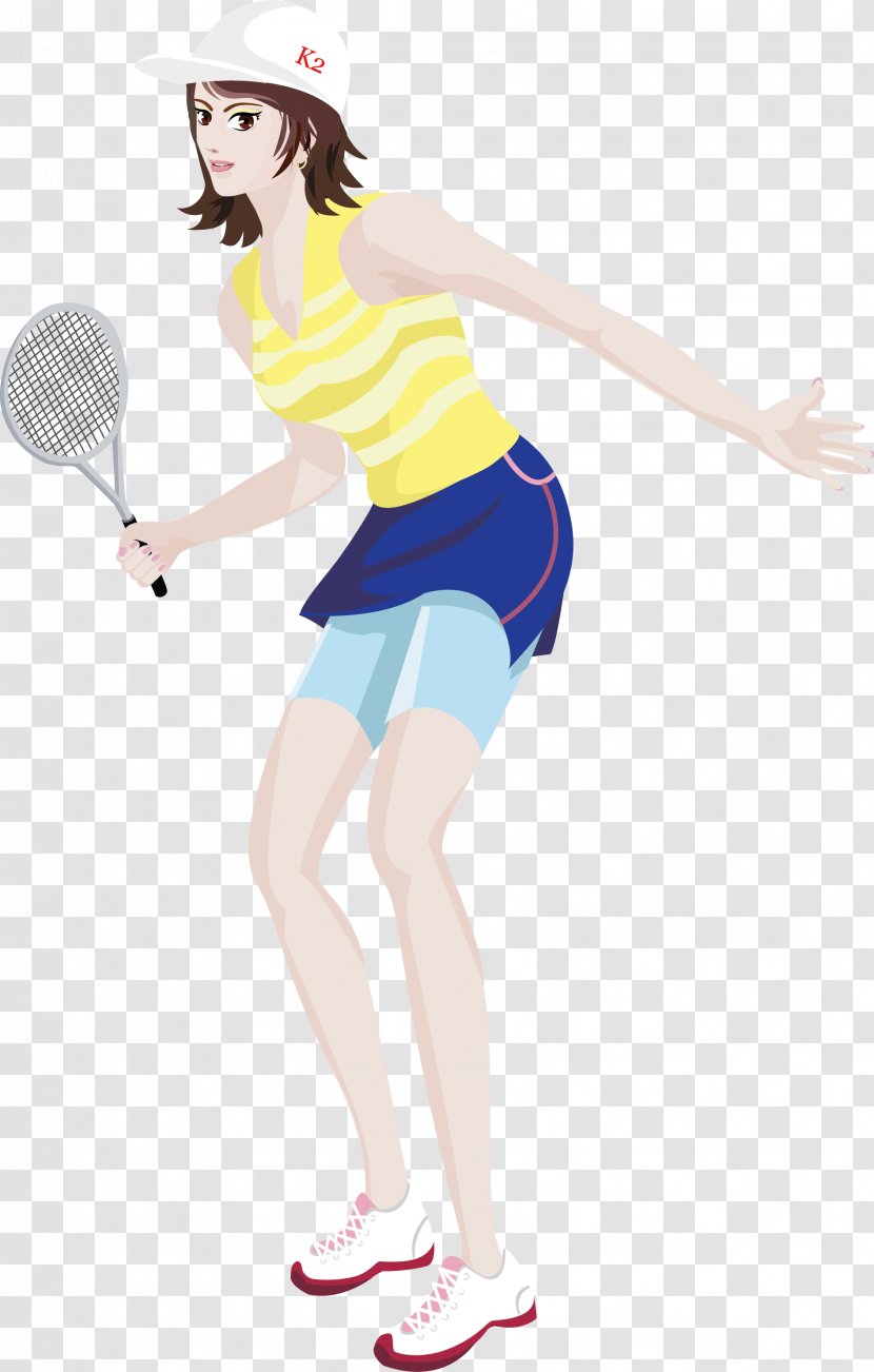 Badminton Net Cartoon - Heart Transparent PNG